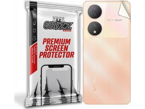 GrizzGlass folie på baksiden GrizzGlass SatinSkin til Vivo Y100