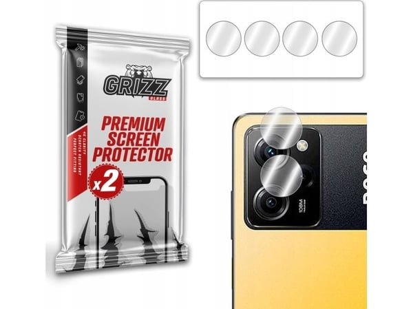 GrizzGlass HybridGlass kamerabeskyttelse til POCO X5 Pro