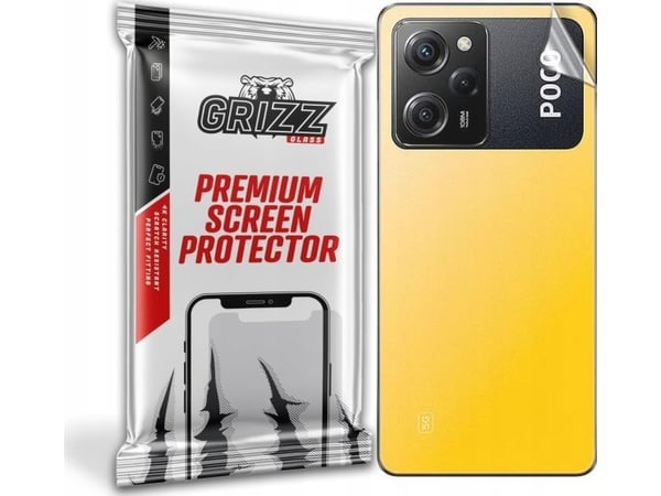 GrizzGlass SatinSkin bakre folie for POCO X5 Pro