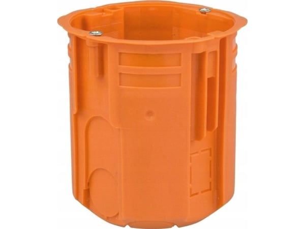 Simet Upotettava rasia 60 mm supersyvä 80 mm liitin KD71 ZV60GFw oranssi 33335008 33335008