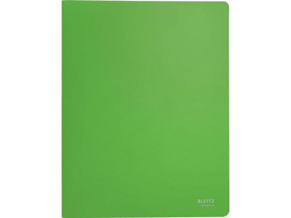Leitz Recycle - Displaybok - 20 rom - 40 visninger - bokryggbredde: 16 mm - for A4 (210 x 297 mm) - kapasitet: 40 ark - grønn