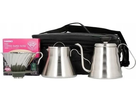 Hario Hario - Outdoor Coffee Basic Set - kaffetilbehør med pose