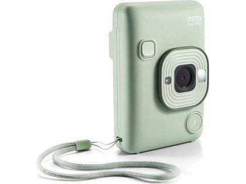 Fujifilm Instax Mini LiPlay - Digitalkamera - kompakt med øyeblikkelig bildeskriver - Bluetooth - matcha-grønn