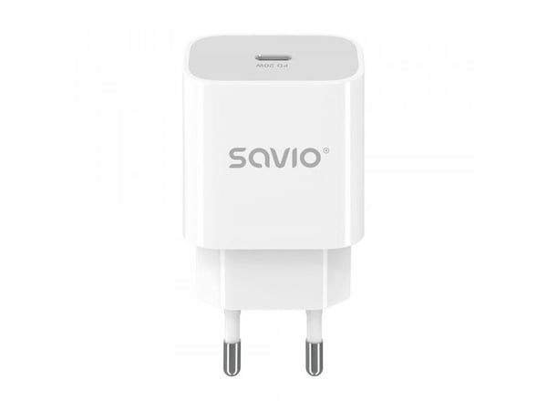 Savio 20W verkkovirtalaturi LA-09 USB-C QC, PD 3.0