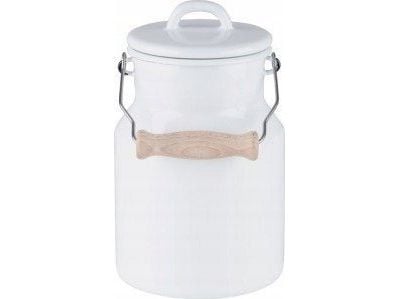 Riess - melkekanne til bestemor i keramikk 1,5 l Classic BIALY