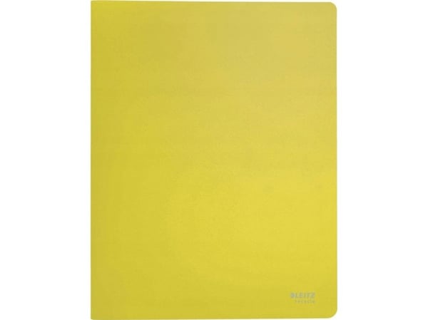 Leitz Recycle - Displaybok - 20 rom - 40 visninger - bokryggbredde: 16 mm - for A4 (210 x 297 mm) - kapasitet: 40 ark - gul