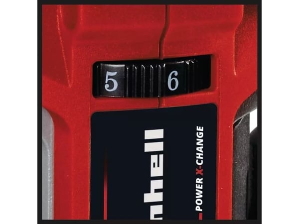 Einhell TP-RO 18 Set Li BL, Børsteløs, Sort, Rød, Sølv, 30000 RPM, 6, 8 (5/16"), 3,5 cm, Batteri - SOLO
