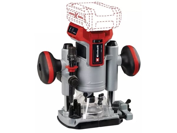Einhell 4350411, Børsteløs, Sort, Rød, Sølv, 10000 RPM, 3,5 cm, Batteri, 18 V - SOLO