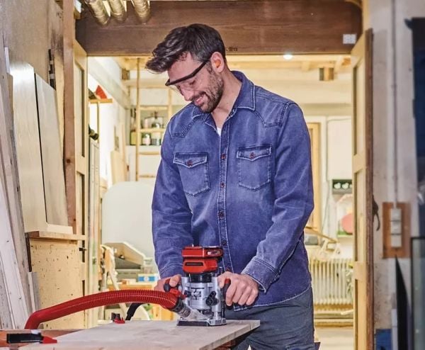 Einhell 4350411, Børsteløs, Sort, Rød, Sølv, 10000 RPM, 3,5 cm, Batteri, 18 V - SOLO