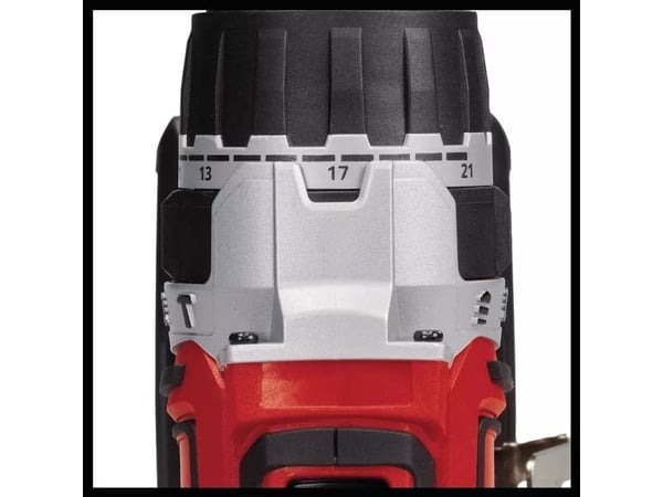 Einhell TP-CD 18/60 Li-i BL, Boremaskin med pistolgrep, Nøkkelløs, Børsteløs, Sort, Rød, 1,3 cm, 32000 RPM - SOLO