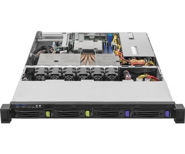 ASRock Barebone 1U Single Socket AM5 1U4L2E-B650 RPSU (1U4L2E-B650 RPSU) (ASRock Barebone)
