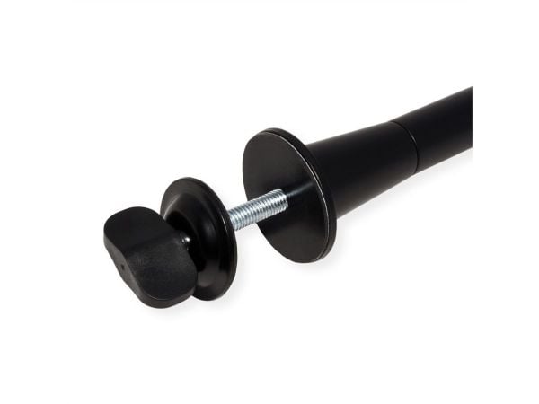 ROLINE 17.03.0117, Bomarm, Universell, Sort, Aluminium, 1 cm, 6 cm