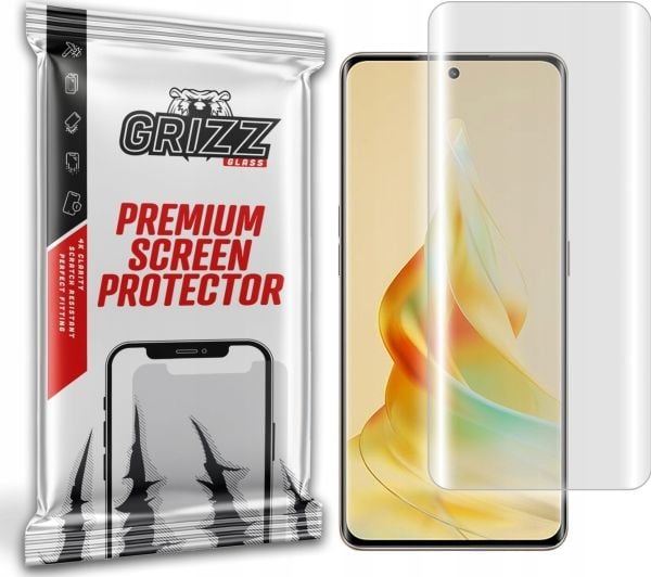 GrizzGlass hydrogel skjermbeskyttelsesfilm GrizzGlass Hydrofilm til Oppo Reno8 T 5G