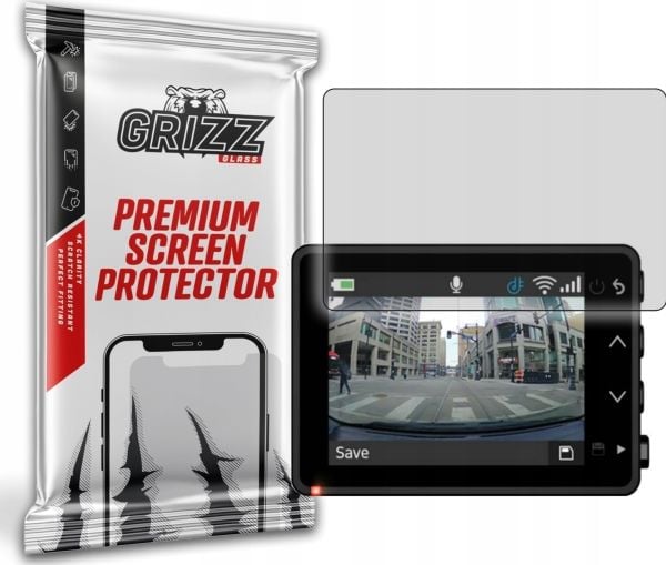 GrizzGlass matt folieskjerm GrizzGlass PaperScreen til Garmin Dash Cam 67W
