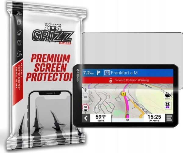 GrizzGlass matt folie GrizzGlass PaperScreen til Garmin dezlCam LGV710