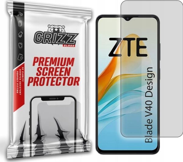 GrizzGlass matt film GrizzGlass PaperScreen for ZTE Blade V40 Design