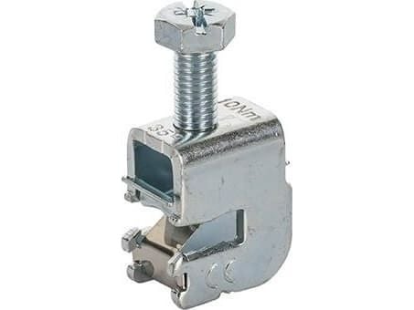 Simet-liitin 10 mm / 4-35 mm2 väylälle, ZS 35 S-10 metallinen 84391000