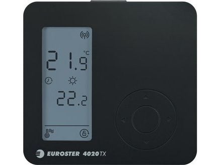 Euroster Wireless Reg. E4020 TXRXB, musta