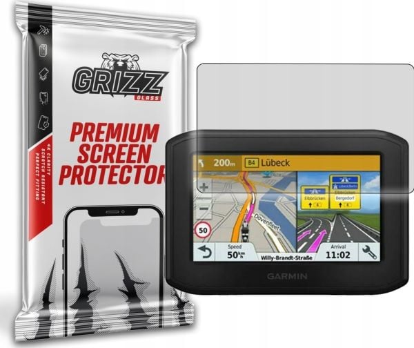 GrizzGlass matt folie GrizzGlass PaperScreen til Garmin zumo 396 LMT-S