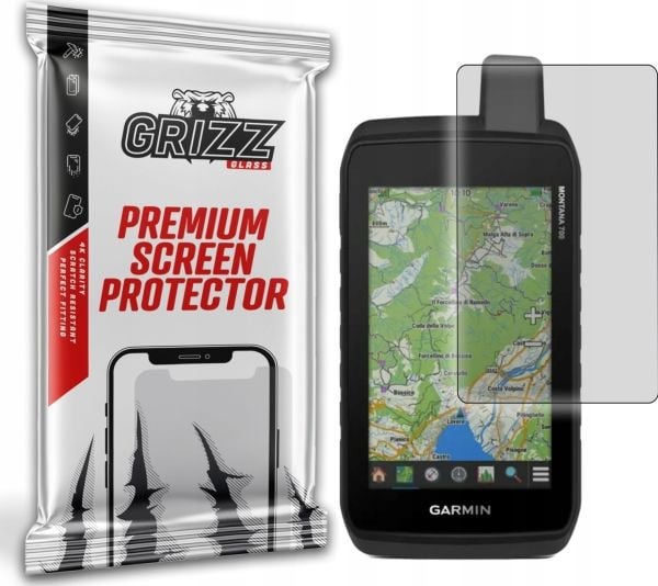 GrizzGlass matt folieskjerm GrizzGlass PaperScreen til Garmin Montana 700