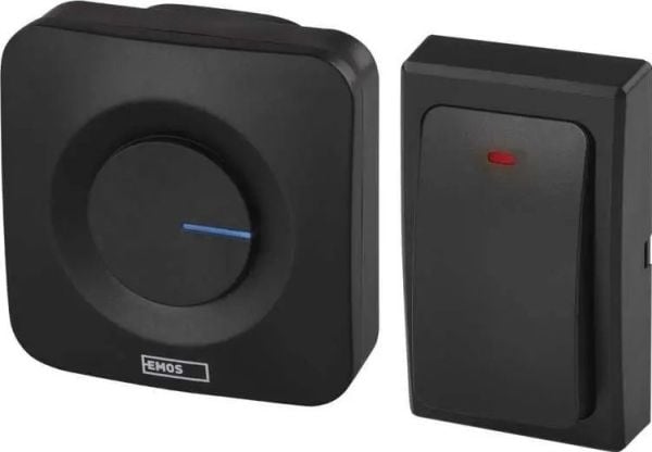 Emos P5729B, Sort, 90 dB, Hjem, IP44, 6 stykker, Trådløs