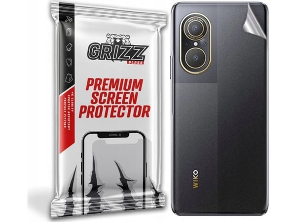 GrizzGlass skjermbeskyttelsesfolie GrizzGlass SatinSkin for Wiko 5G (bakside)