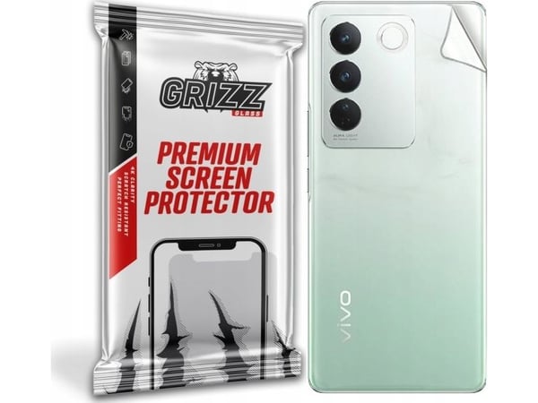 GrizzGlass film til bakside GrizzGlass SatinSkin for Vivo S16 Pro