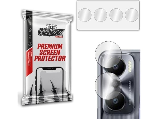 GrizzGlass HybridGlass kameraglass til Infinix Hot 20 Play