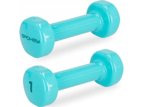 Sett med vinylmanualer Spokey SHAPE 2 x 1 kg