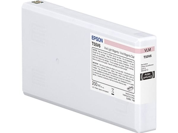 Epson T55W6 - 200 ml - livlig lys magenta - original - blekkpatron - for P/N: C11CL14301A0