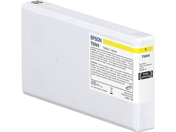 Epson T55W4 - 200 ml - gul - original - blekkpatron - for P/N: C11CL14301A0