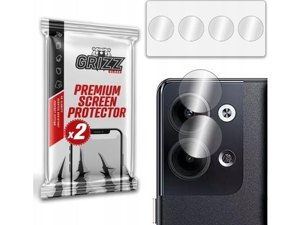 GrizzGlass Kameraglass GrizzGlass HybridGlass-kamera for Oppo Reno 9