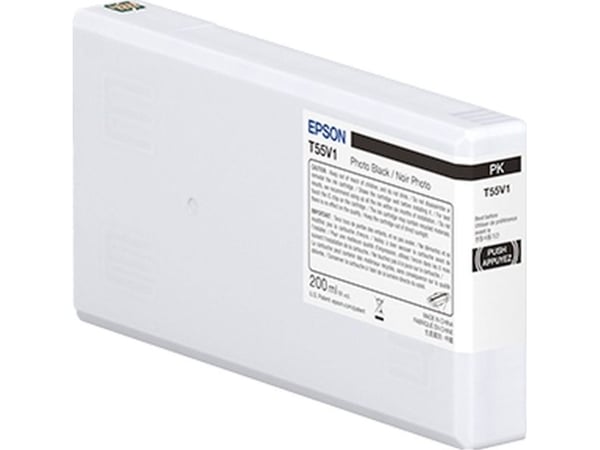 Epson T55W1 - 200 ml - fotosort - original - blekkpatron - for P/N: C11CL14301A0