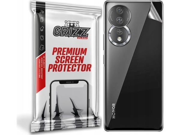 GrizzGlass film baksida GrizzGlass SatinSkin för Honor 80