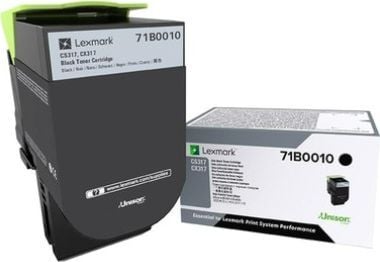 Lexmark - Svart - original - tonerpatron LCCP, LRP - for Lexmark CS317dn, CX317dn
