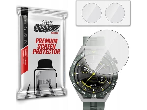 GrizzGlass hybridglass GrizzGlass HybridGlass til Huawei Watch GT 3 SE 46mm