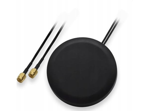 Teltonika - Antenne - mobiltelefon - 2,5 dBi (hoved), 2 dBi (aux) - takmonterbar, skruemontering - for Teltonika RUT200, RUT956