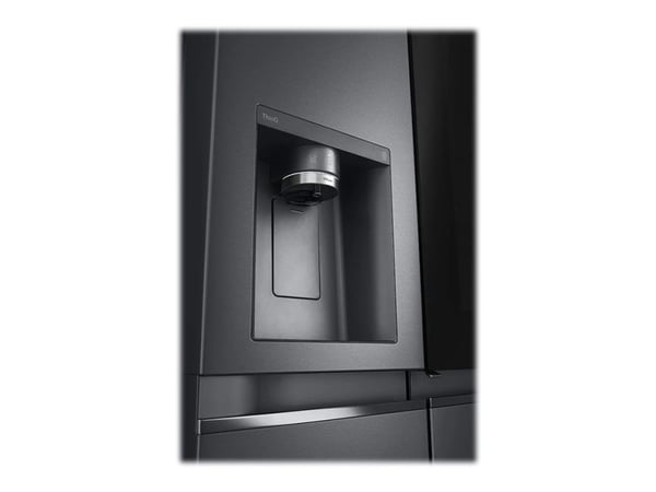 LG GSXV90MCAE - Kylskåp/frys - sida vid sida med vattenbehållare, isbehållare - Wi-Fi - bredd: 91.3 cm - djup: 73.5 cm - höjd: 179 cm - 635 liter -...