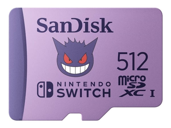 SanDisk - Flash-muistikortti - 512 GB - Videoluokka V30 / UHS-I U3 - microSDXC UHS-I