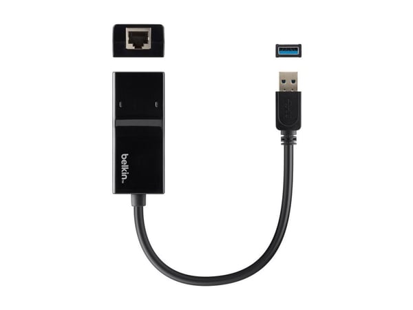Belkin - Verkkosovitin - USB 3.0 - Gigabit Ethernet