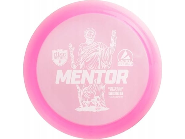 Discgolf DISCMANIA Distance Driver MENTOR Active Premium Pink 11/5/-2/2