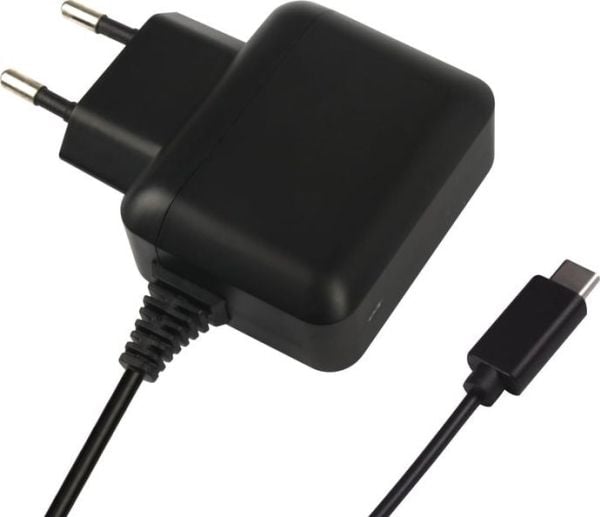 2GO verkkovirtalaturi USB Type-C 3.1 3000mA musta
