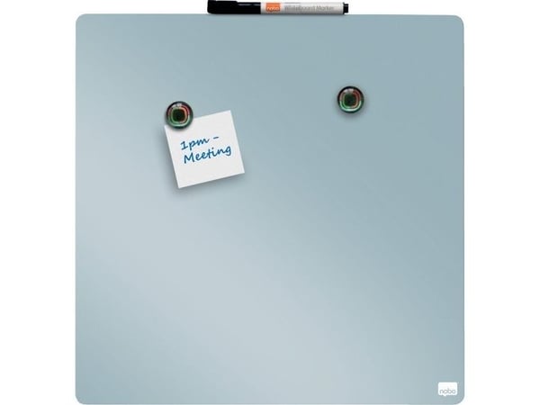 Nobo Mini magnetisk Whiteboard 36x36cm, Horisontal/vertikal