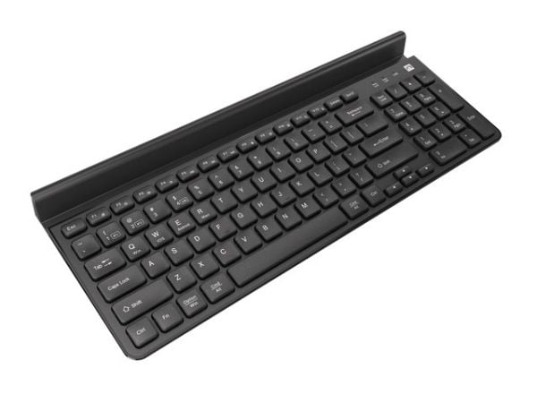 NATEC FELIMARE, Full størrelse (100 og), Trådløs, Bluetooth, Membrannøkkelbryter, QWERTY, Sort