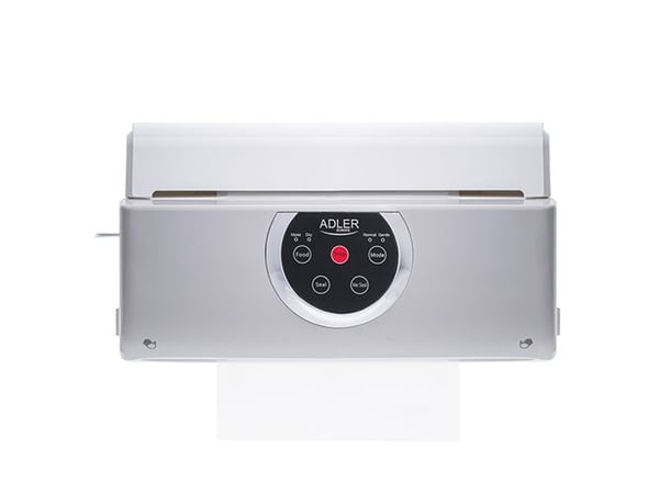 Adler AD 4503, Grå, Hvit, 800 mbar, Kun forsegling, Vakuumforsegling, Berøringskontroll, 1,2 m, 130 W