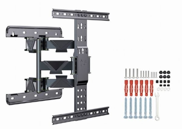 Gembird - Monteringssett (veggmontering) - for LCD-TV - full bevegelse - stål - skjermstørrelse: 32"-65"