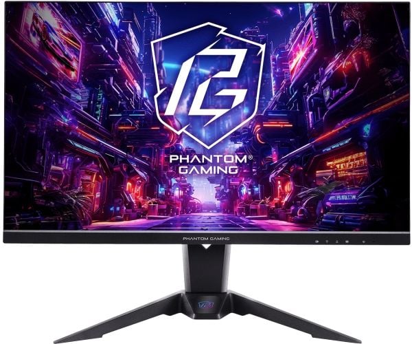 ASRock Phantom Gaming PG27QFT2A - LED-skjerm - gaming - 27" - 2560 x 1440 QHD @ 180 Hz - IPS - 400 cd/m² - 1000:1 - DisplayHDR 400 - 1 ms - 2xHDMI,...