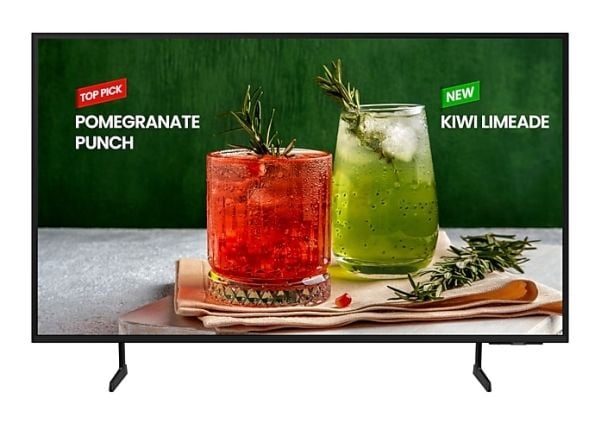 Samsung BE85D-H - 85" Diagonalklasse BED-H Series LED-bakgrunnsbelyst LCD TV - Crystal UHD - intelligent skilting - Smart TV - Tizen OS - 4K UHD (2...