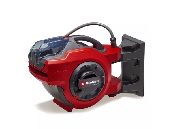 Einhell GE-HR 18/30 WH Li-Solo, Vegg-montert Hjul, Automatisk, Funksjonell, Sort, Rød, Vegg-montert, 30 m - SOLO