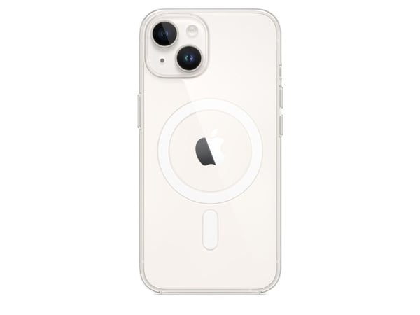 Apple - Baksidedeksel for mobiltelefon - MagSafe-samsvar - polykarbonat - blank - for iPhone 14